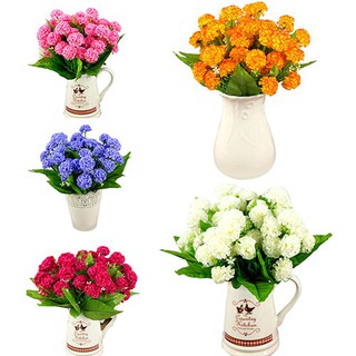 Bó 9 hoa tú cầu giả để trang trí