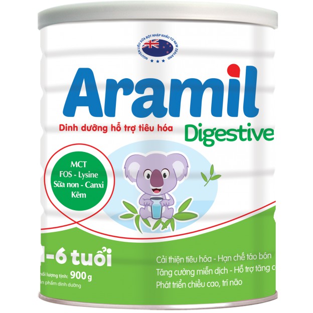 Sữa Aramil Digestive 400g hỗ trợ tiêu hóa