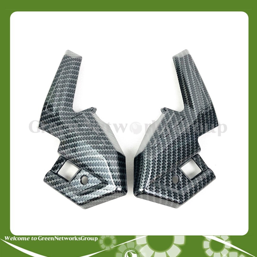 Ốp gác chân sau Carbon xe Air blade 2020 Greennetworks