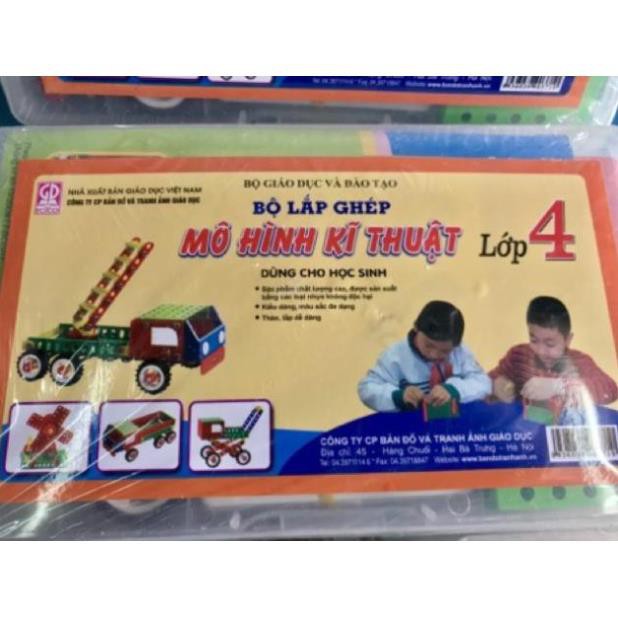 [CHẤT LƯỢNG] [FREESHIP] Bộ mô hình kĩ thuật lớp 4- lớp 5 CAP CẤP