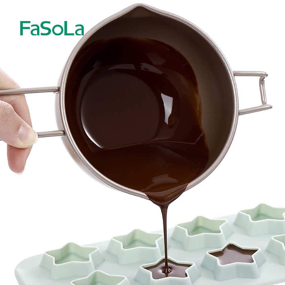 Nồi nấu chocolate bằng thép carbon có tay cầm chất lượng cao FASOLA FSLDZ-470