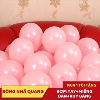 100 Bóng bay nhã quang màu đẹp trang trí sinh nhật
