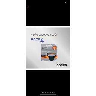 DAO CẠO RÂU 4 LƯỠI DORCO PACE 4