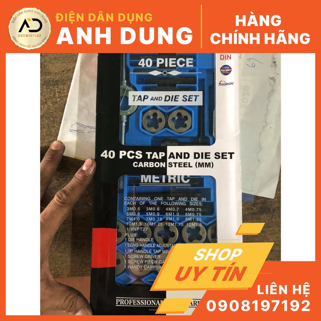 Bộ taro răng thuận, ngược 40 món Top