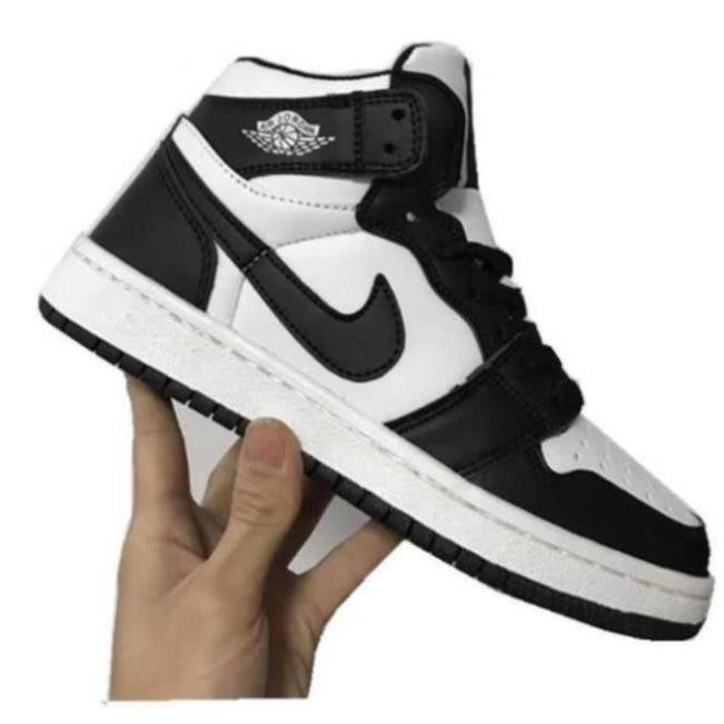 [Tặng Box/bill] Giày thể thao J0RDAN Đen trắng cao cổ | BigBuy360 - bigbuy360.vn