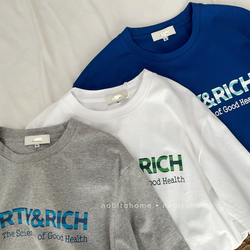 NOBITA HOME - Áo thun tay ngắn SPORTY&amp;RICH