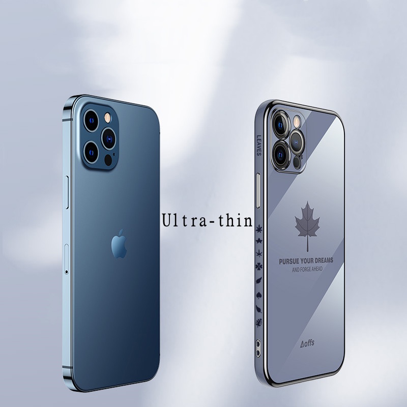 Ốp điện thoại siêu mỏng in họa tiết lá phong cho Samsung A51 A32 A52 A72 A20S A10S A21S | BigBuy360 - bigbuy360.vn