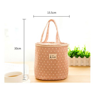 Túi Đựng Hộp Cơm Giữ Nhiệt Hàn Quốc 30x16cm - Loại Tốt