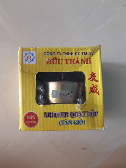 Mô tơ quạt hộp kèm tụ và dây