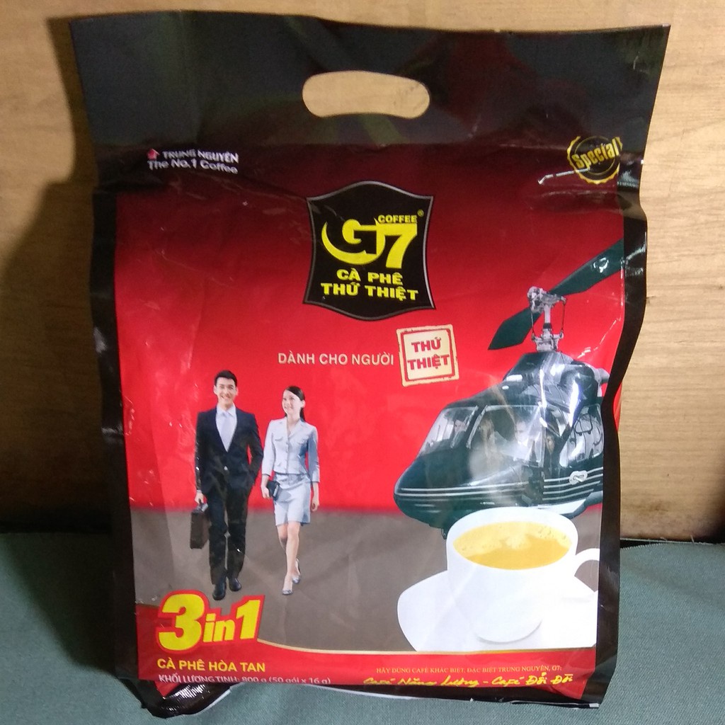 Cà phê sữa G7 3 in 1 800g ( 50 gói x 16g)