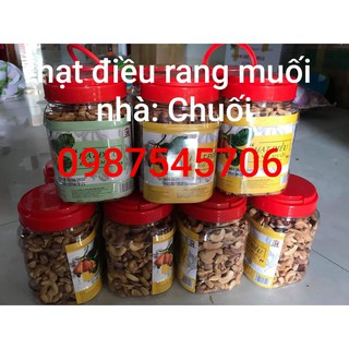 Combo 3 Hộp Điều Rang Muối Loại Bể - Còn vỏ lụa