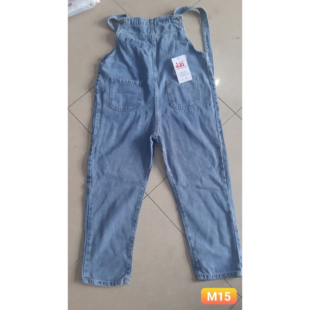 Quần Yếm Jean Nữ thiết kế Kichistore , Quần Yếm Nữ thời trang cao cấp M07