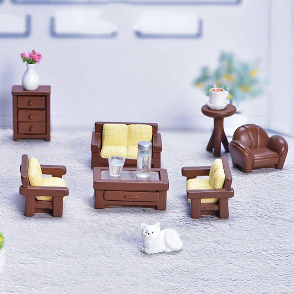 LUOL 1 Mô Hình Cầu Tuyết Trang Trí Nhà Búp Bê