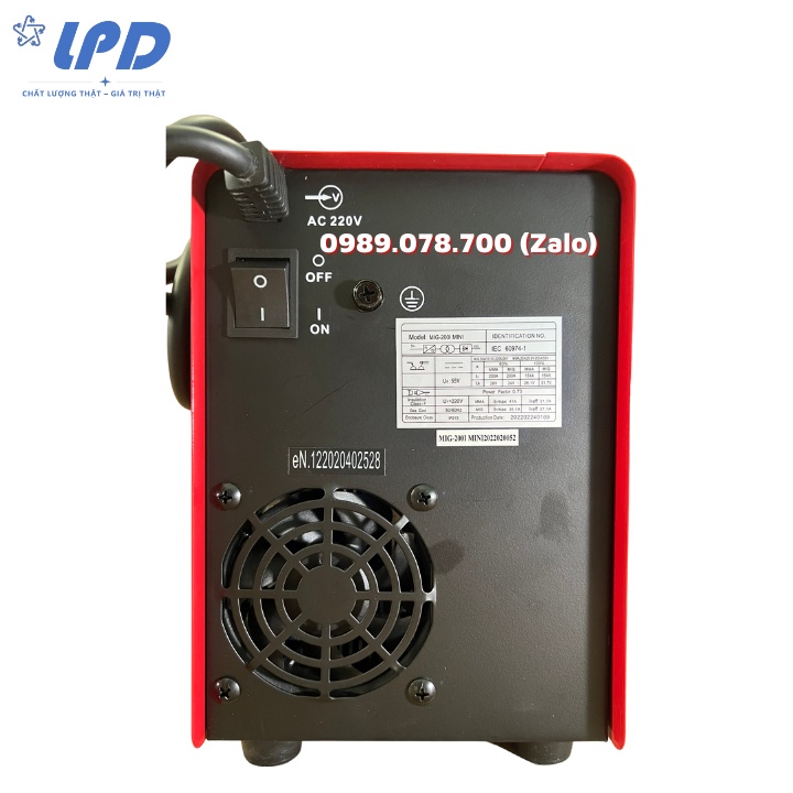 Máy hàn MIG không dùng khí KENMAX-SASUKE 200I thế hệ mới 2022 dây mig rời dài 2.8m cao cấp, mic hai chức năng không khí