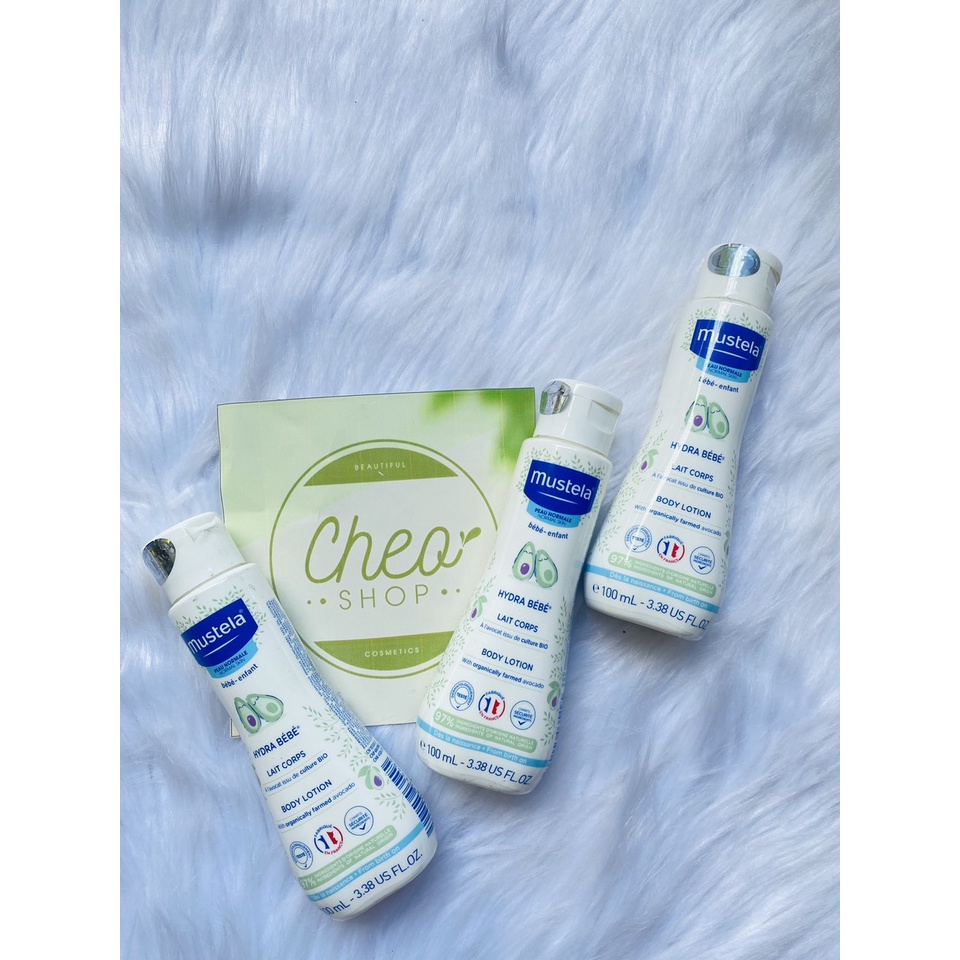 Kem dưỡng da Mustela 300ml cho bé body lotion