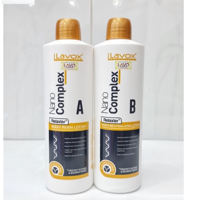 UỐN LAVOX SIÊU SÓNG NANO COMPLEX ( Mẫu mới chai 500ml )