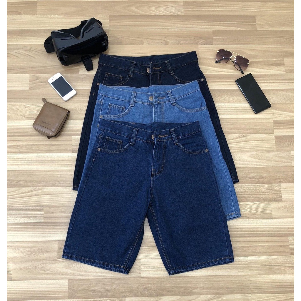 Quần bò lửng nam, quần jean lửng nam, rộng rãi thoải mái, phù hợp mọi lứa tuổi, có size lớn | BigBuy360 - bigbuy360.vn