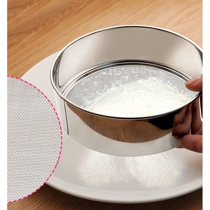 Sàn Rây Bột Tròn bằng Thép Không Gỉ Uncle Bills KA0874