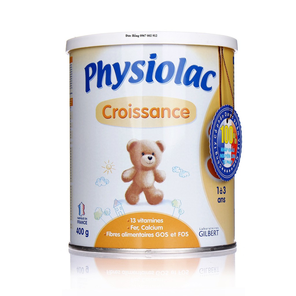 Sữa Bột Physiolac số 3 400g