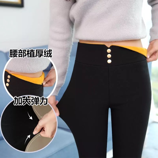 HT108 Quần nỉ lót lông siêu siêu ấm cho nữ hàng QCCC | BigBuy360 - bigbuy360.vn