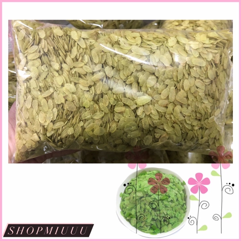 Cốm dẹp Hà Nội/Cốm dẹp xanh -500g