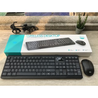 Bộ Bàn Phím Chuột Không Dây Chính Hãng  FORTER IK1600, Black