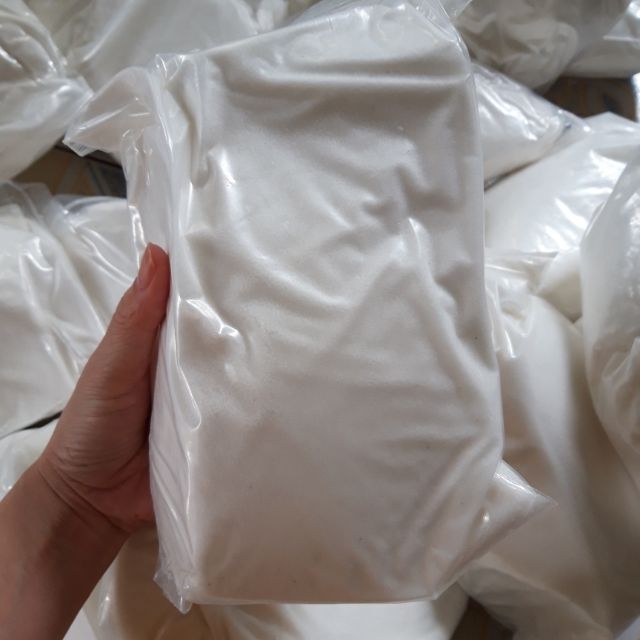 Sỉ 5kg tuyết nhân tạo làm tuyết giả  trang trí giáng sinh,ông già noel, làm slime...