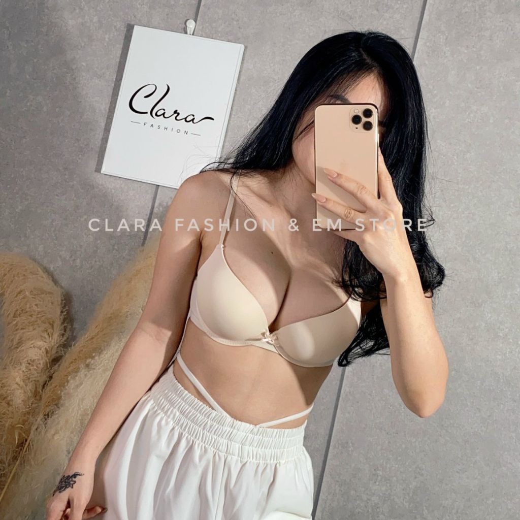Áo Lót Su Đúc Mềm Mại Có Gọng Mút Kép Đệm 3 Phân   C45