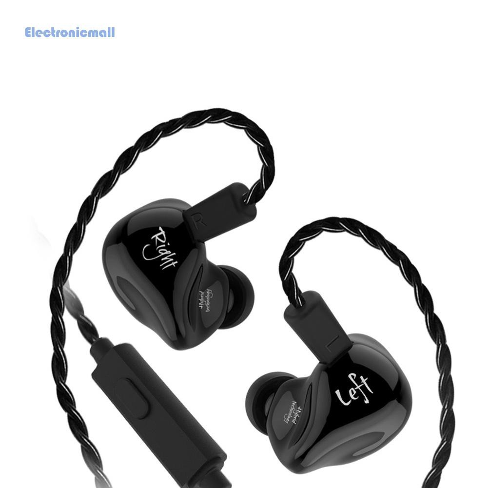 Tai Nghe Nhét Tai Âm Thanh Hifi Có Dây 1dd + 1ba 3.5mm Kz Zs4