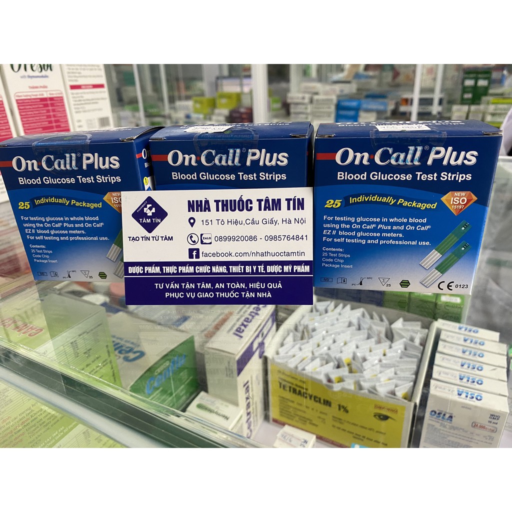 Que thử đường huyết Acon On-Call Plus