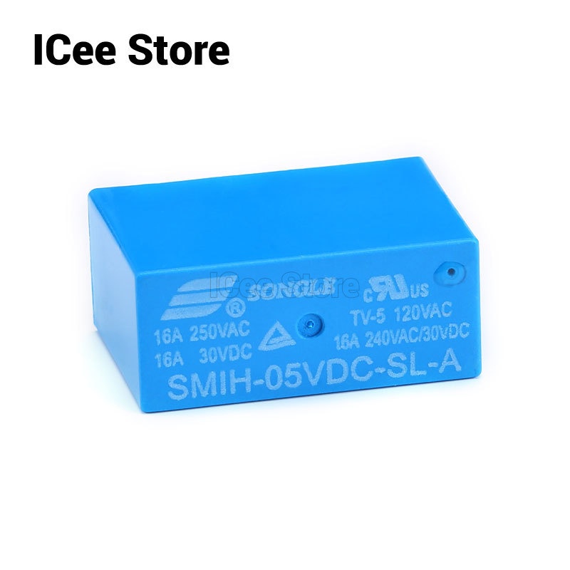 Bộ 5 Rơ Le SMIH SMIH-05VDC-SL-A SMIH-12VDC-SL-SL-A SMIH-24VDC-SL-SL-A 05 12 24 V 250V 16A 6PIN A