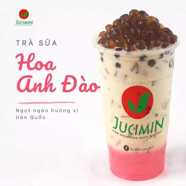 Trà sữa Hàn Quốc - Kit Hoa Anh Đào