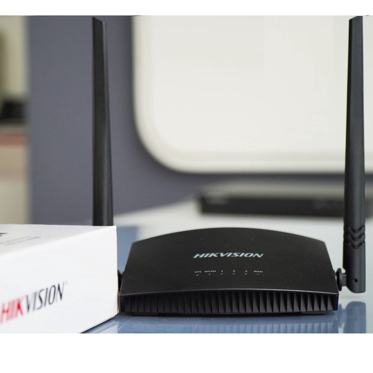 Bộ phát WiFi 300Mbps 2 Ăng Ten Tốc độ cao HIKVISION DS- 3WR3N , Có App Điều khiển từ xa , Sóng Khỏe