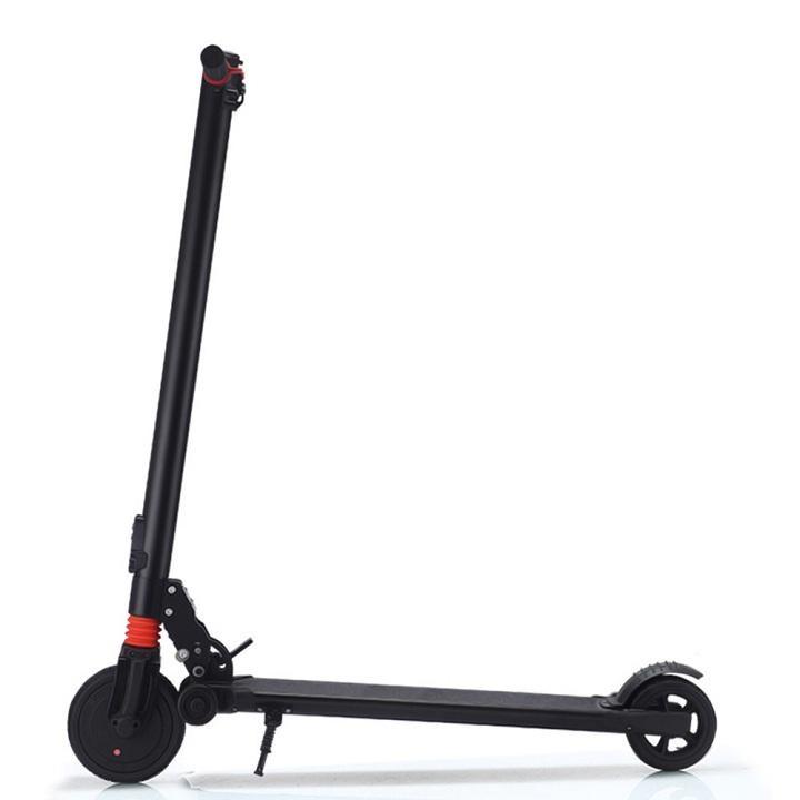 Xe scooter điện S8 không yên, có thể gấp gọn thanh thiếu niên nam nữ đi làm đi học tiện lợi, 10km/1 lần sạc, tải trọng 1