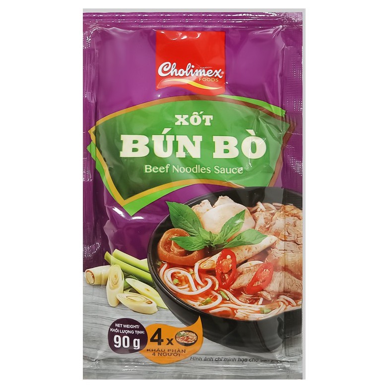 (Gói) Xốt bò kho Cholimex gói 90g