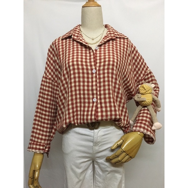 Áo sơ mi cảo, dáng dài rộng, màu sáng, trẻ trung, thoáng mát, si tuyển 467