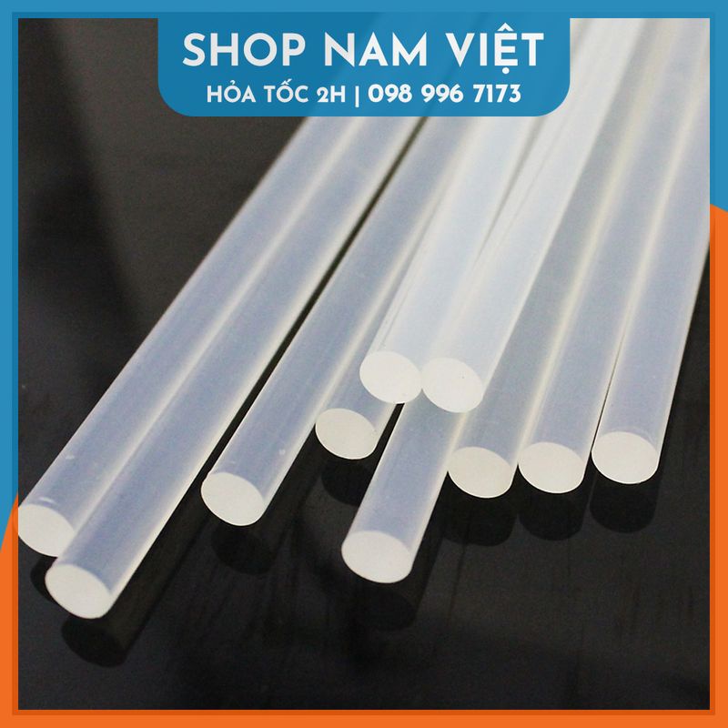Súng Bắn Keo (Cỡ Lớn/Nhỏ) Kèm 10 Keo Nến Silicon (Loại tốt)