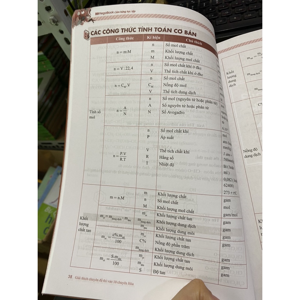 Sách - Giải thích chuyên đề thi vào 10 chuyên Hóa ( Megabooks )