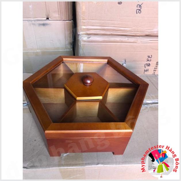 Khay mứt kẹo gỗ hương cao cấp loại 1 hình tự chụp thât 100%
