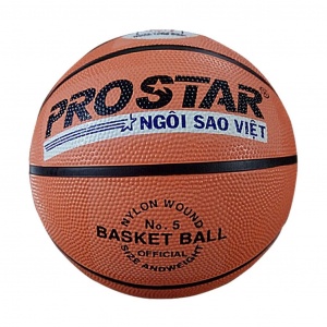 Quả bóng rổ Prostar Cao Su B3, B5, B6, B7 - Dungcusport tặng lưới + kim bơm