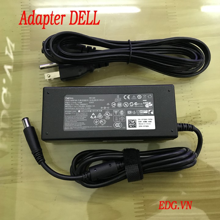 Sạc Laptop Dell 3542 3543 - adapter Dell 90w Kim to