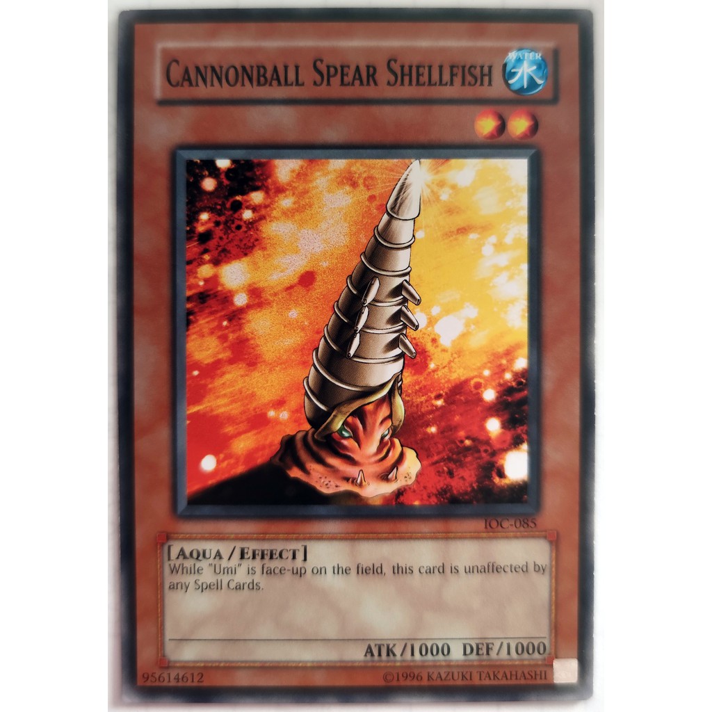 [Thẻ Yugioh] Cannonball Spear Shellfish |EN| Common