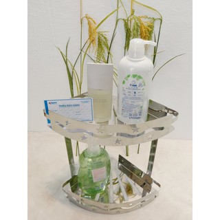 Kệ inox kibath 2 tầng inox sus 304