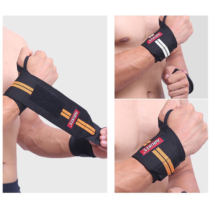 [ FLASH SALE ] Đai Cuốn Cổ Tay Tập Gym Aolikes AL 1538 (1 cái) ❤️freeship Thấm Mồ Hôi Tốt,Co Dãn 4 Chiều Chống Trượt