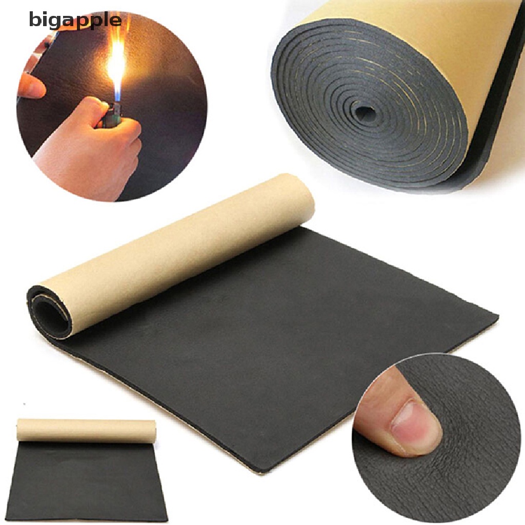 bigapple 1Pc 30*50cm Auto Adhesive Cotton Insulation Foam Car Sound Proofing Deadener RDG