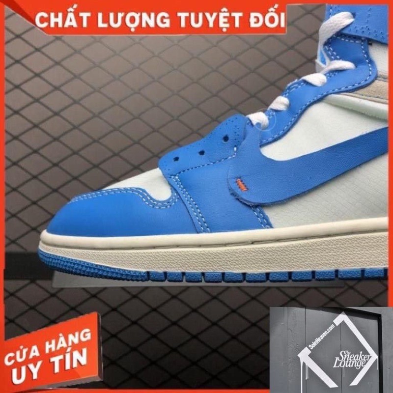 [MIỄN PHÍ SHIP] Giầy thể thao AIR JORDAN 1 Retro OFF WHITE Blue Trắng Xanh SALE 20%