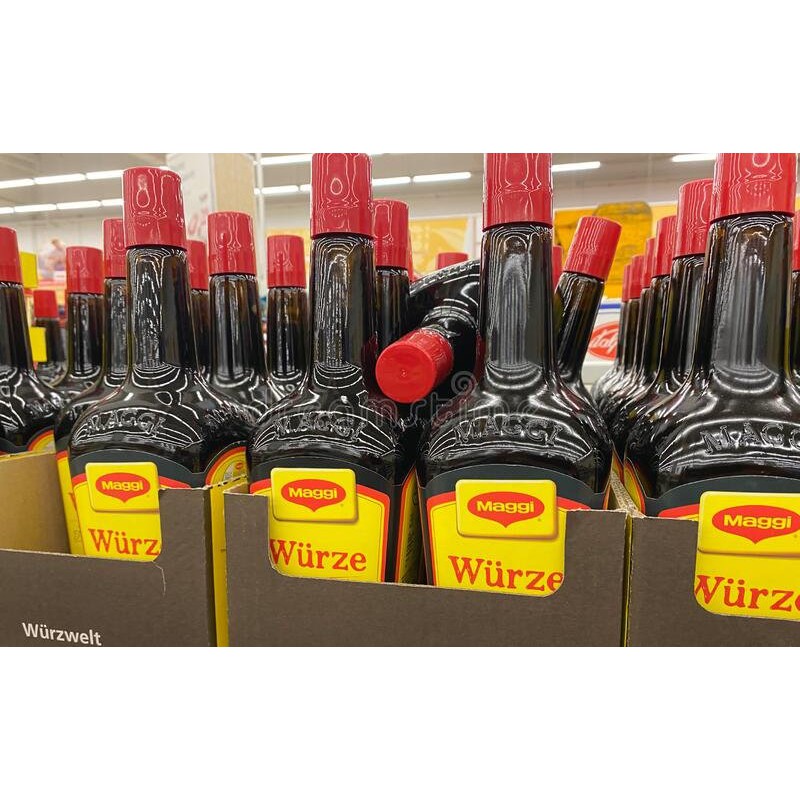 Nước Tương MAGGI ĐỨC WURZE Các Size - Hàng Đức Nhập Khẩu - Hương Vị Thơm Ngon Ít Mặn Đặc Trưng