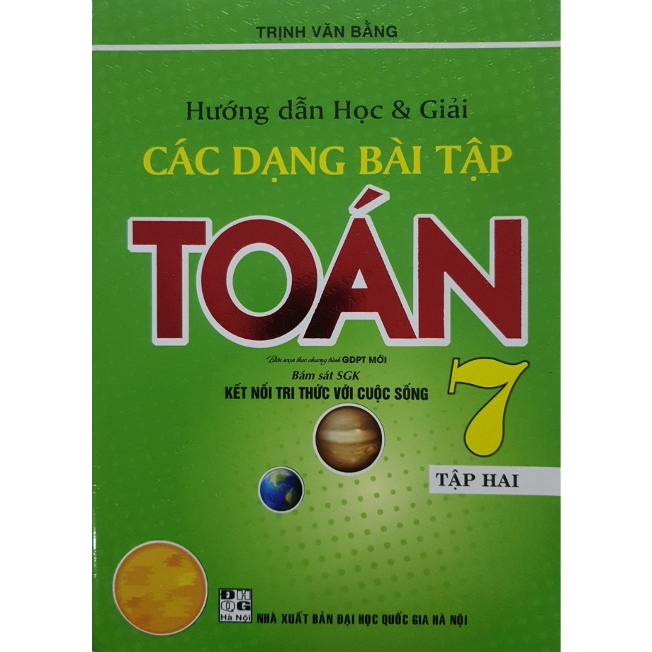 Sách - Hướng dẫn học và giải các dạng bài tập toán 7 Tập 1 (Bám sát SGK Kết Nối)