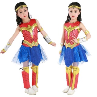Trang phục halloween wonder woman, công chúa Elsa, công chúa Bạch Tuyết
