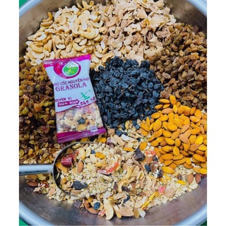Granola ngũ cốc nguyên hạt